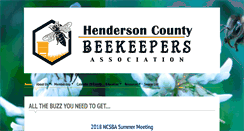 Desktop Screenshot of hcbeekeepers.org