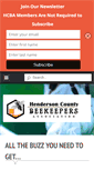 Mobile Screenshot of hcbeekeepers.org